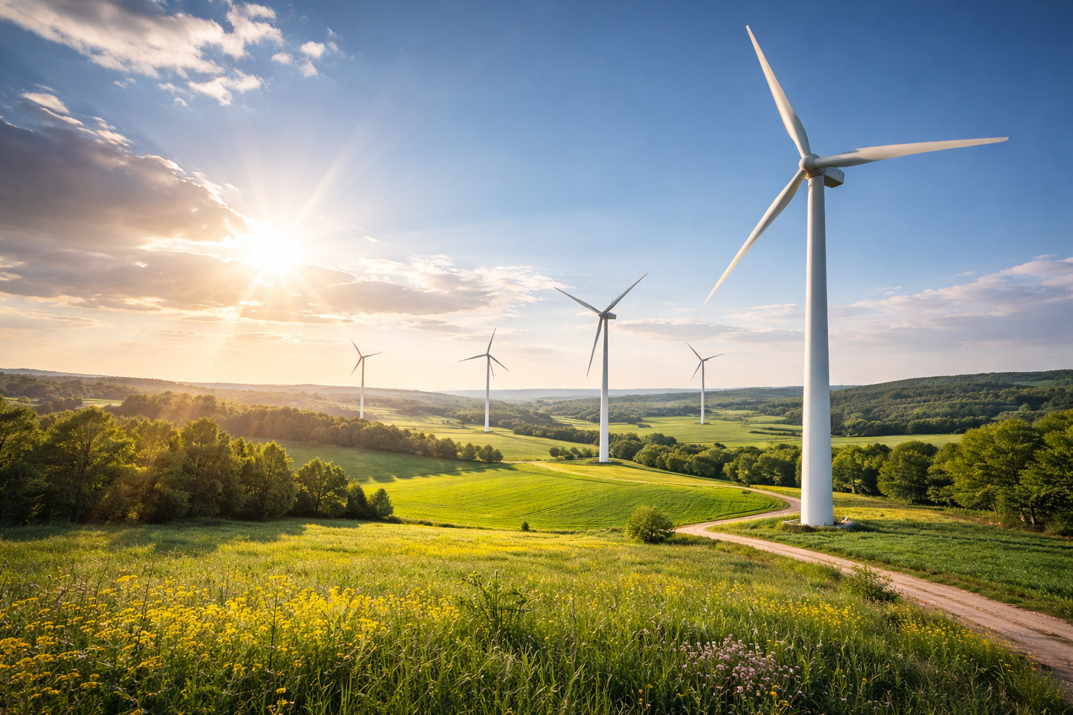 Rüzgar türbini ve rüzgar enerjisi santrali